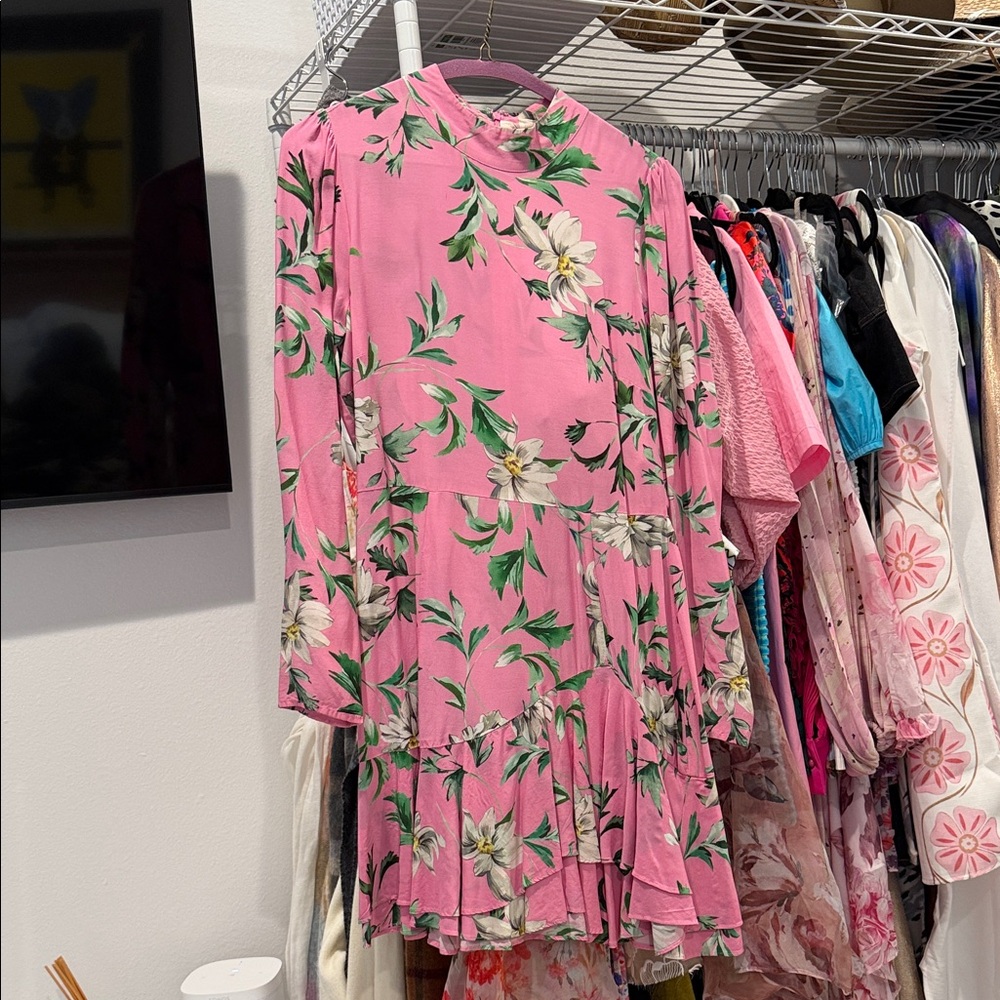 Yumi Kim Pink Floral Dress